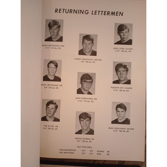 Vintage Retro 60s 70s Yearbooks - Bloomington MN Football High School College - Picture 2 of 16